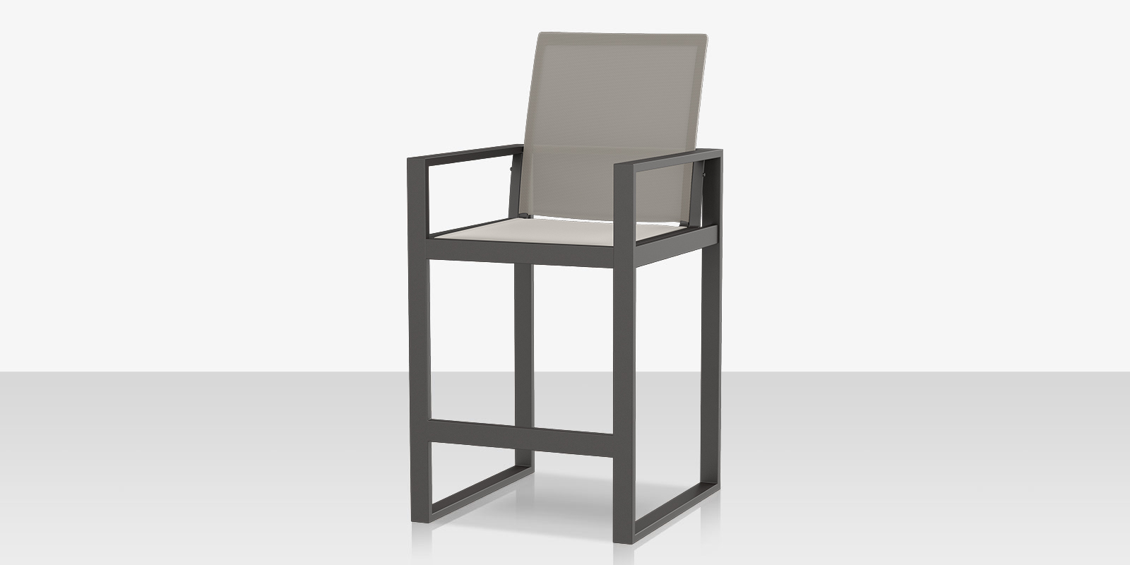 DecoScape Iconic Bar Arm Chair Highback