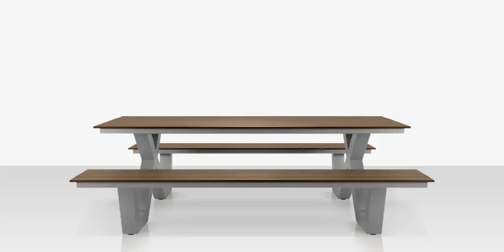 01_vienna_picnic_table_rectangular_teak_front.webp