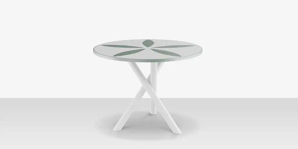 organic_sand_dollar_table_42_green_white_front.webp