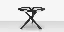 organic_sand_dollar_table_48_black_white_front.webp