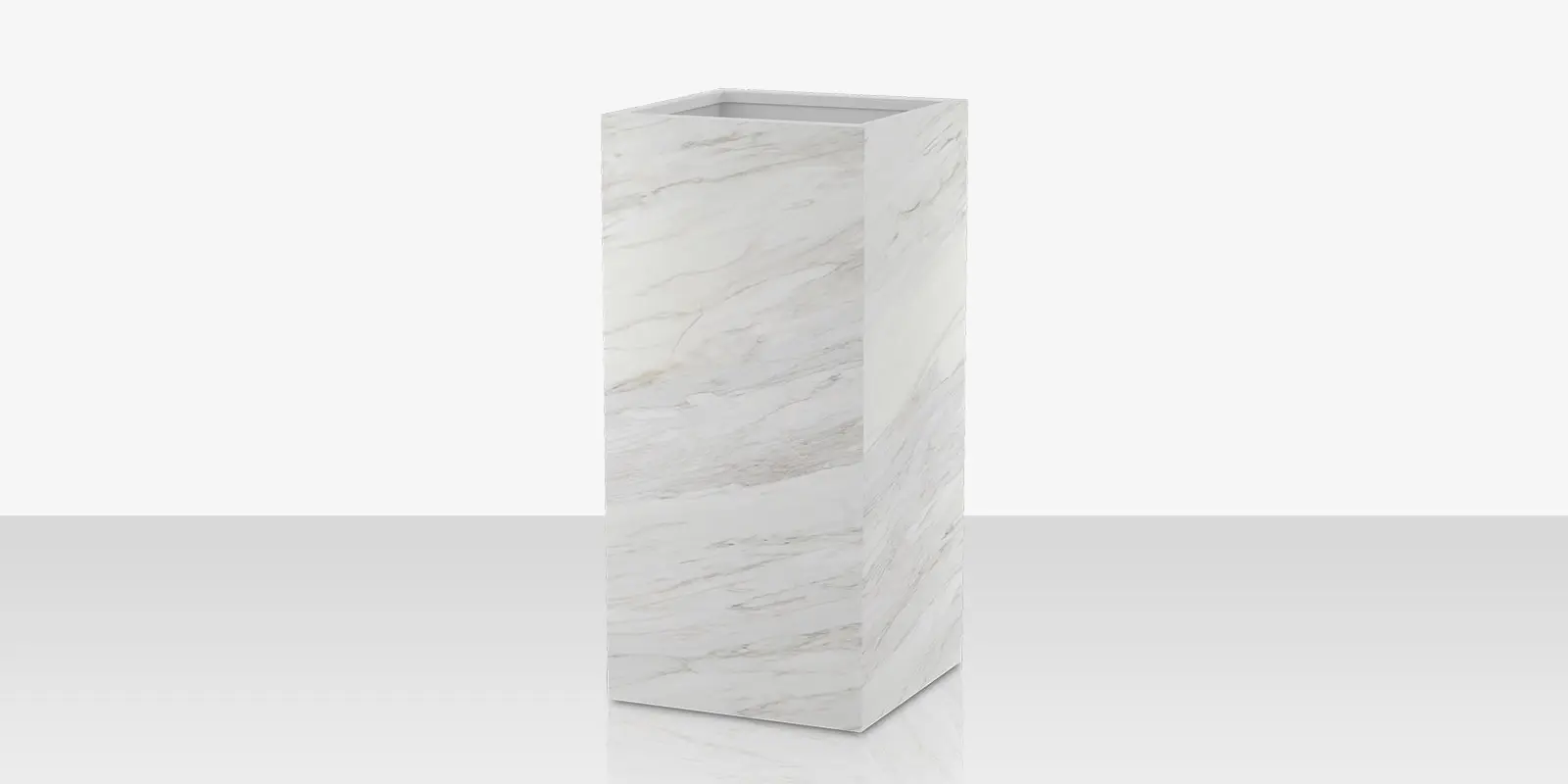 porcelain_planter_24x24x48_calacata_angle.webp