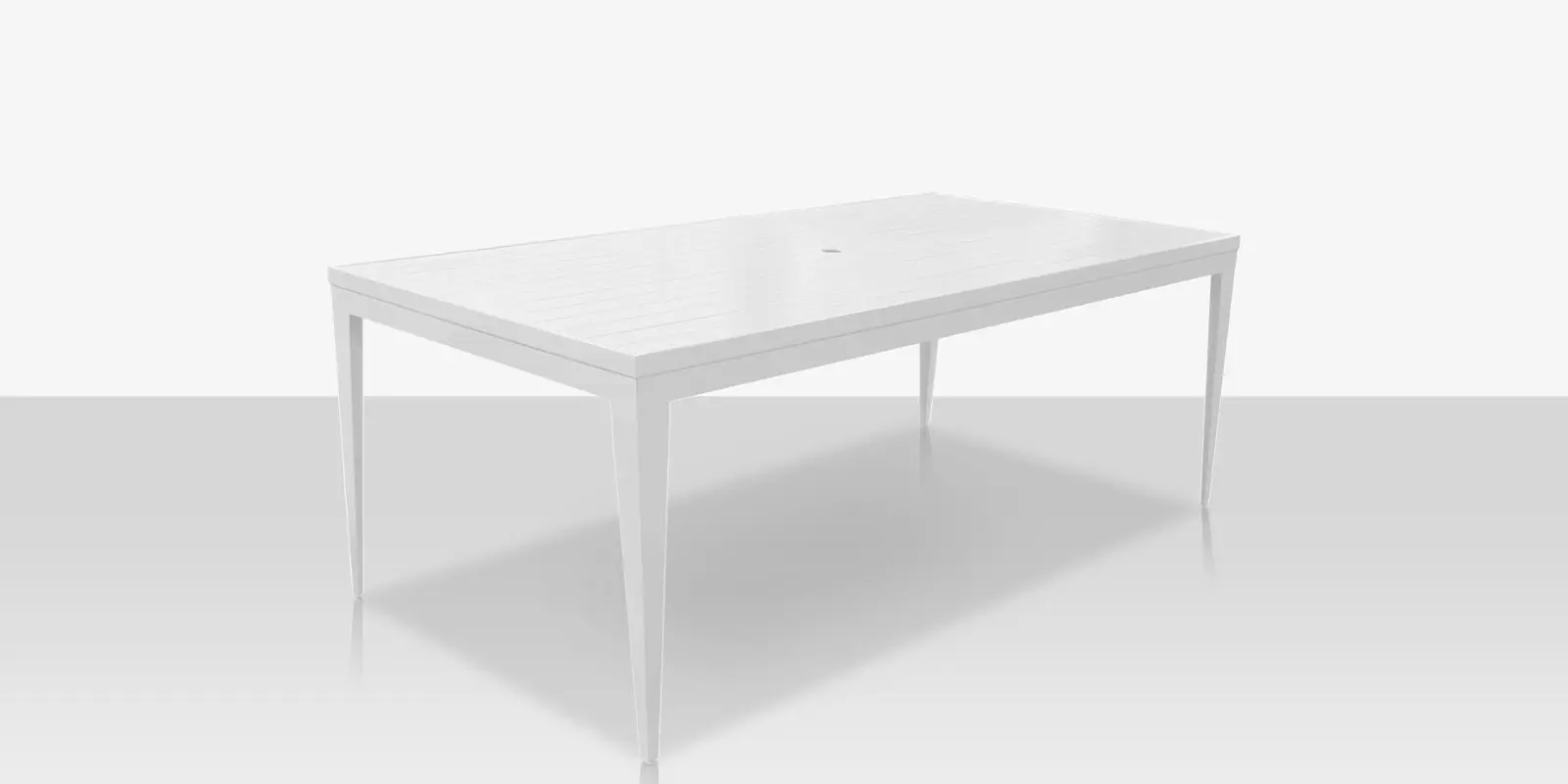 south_beach_dining_table_rectangular_seat_6_white_high_angle.webp