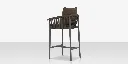 vines_gray_brown_bar_armchair_back_angle.webp