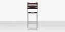 vienna_bar_armless_chair_kessler_silver_espresso_front.webp