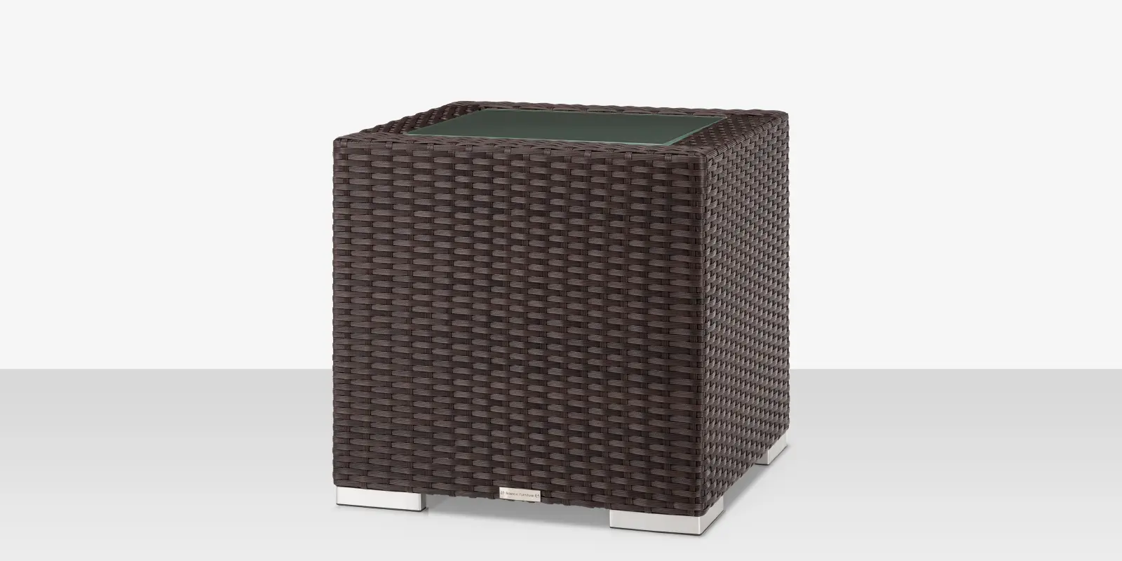 Lucaya End Table (Square) - Espresso