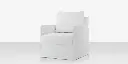 Luna Club Chair - Improve White