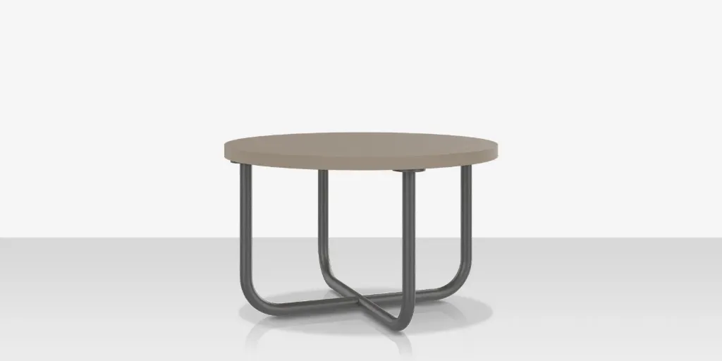 [SF-1041-320] Luna Round Coffee Table Small