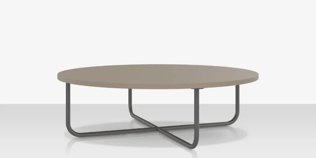 [SF-1041-321] Luna Round Coffee Table Large