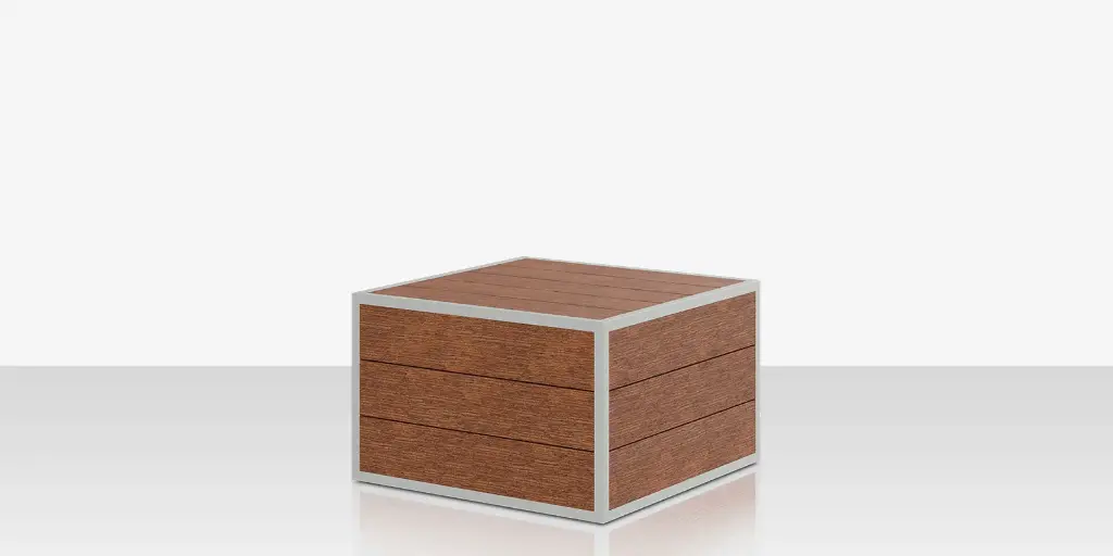 [SF-3015-140-SLA] Mod Ottoman - Slatted