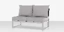 Modera Armless Loveseat