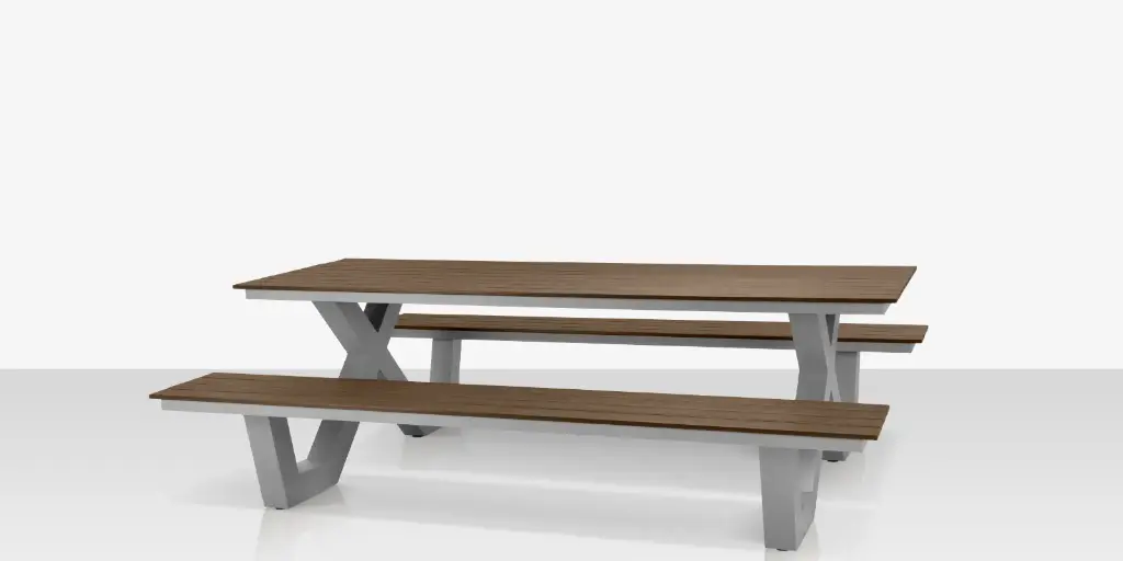 [SF-2405-369-UMB] Napa 10' Picnic Table 
Seats 10-12                      