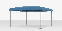 Oasis Standard Roof Cabana - 15' X 15'
