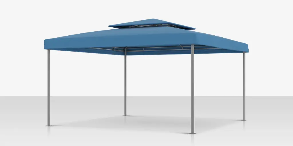 [SF-3801-656-15] Oasis Vented Roof Cabana - 15' X 15'