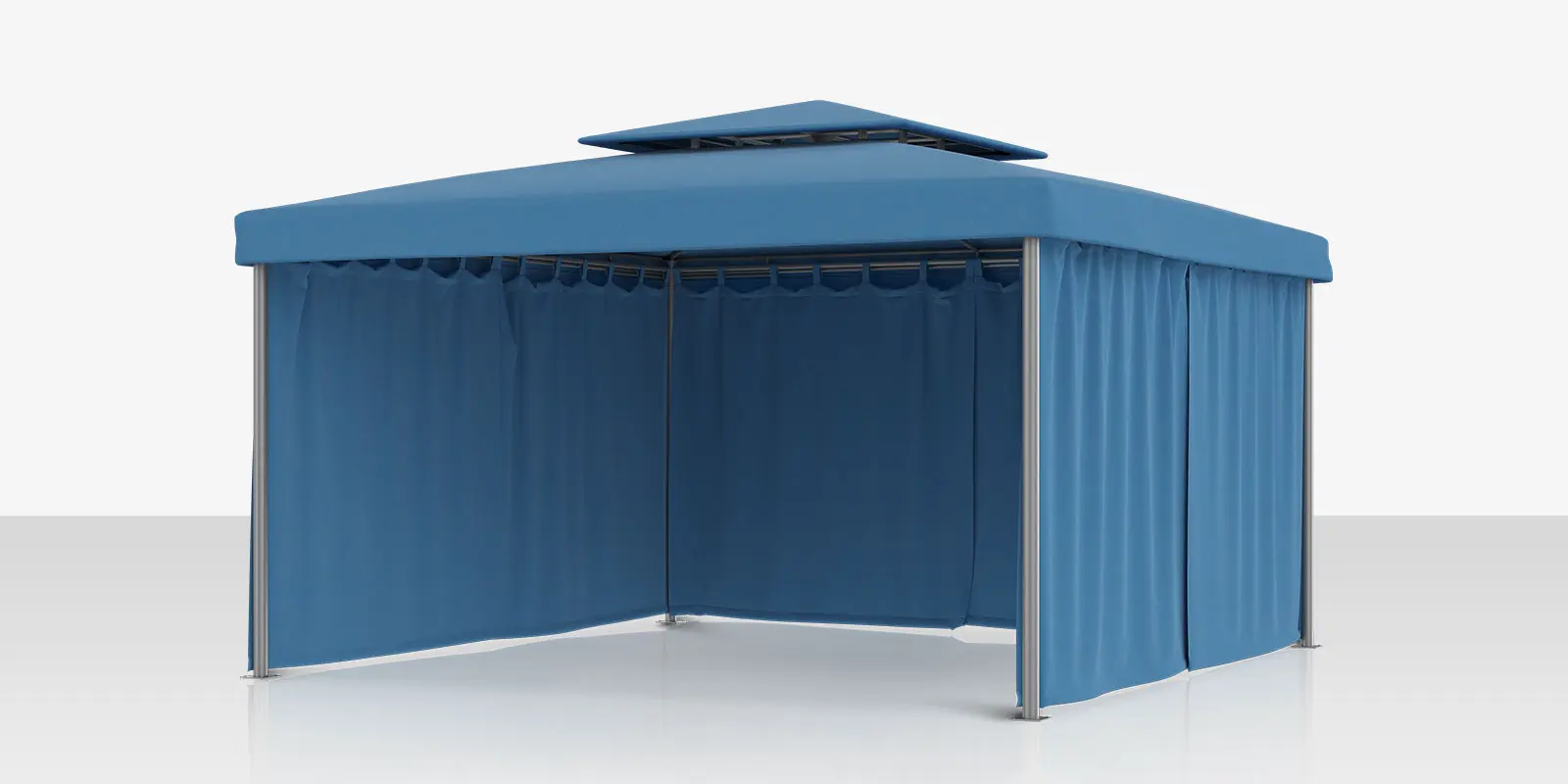 Oasis Functional Curtains - 15' x 15'