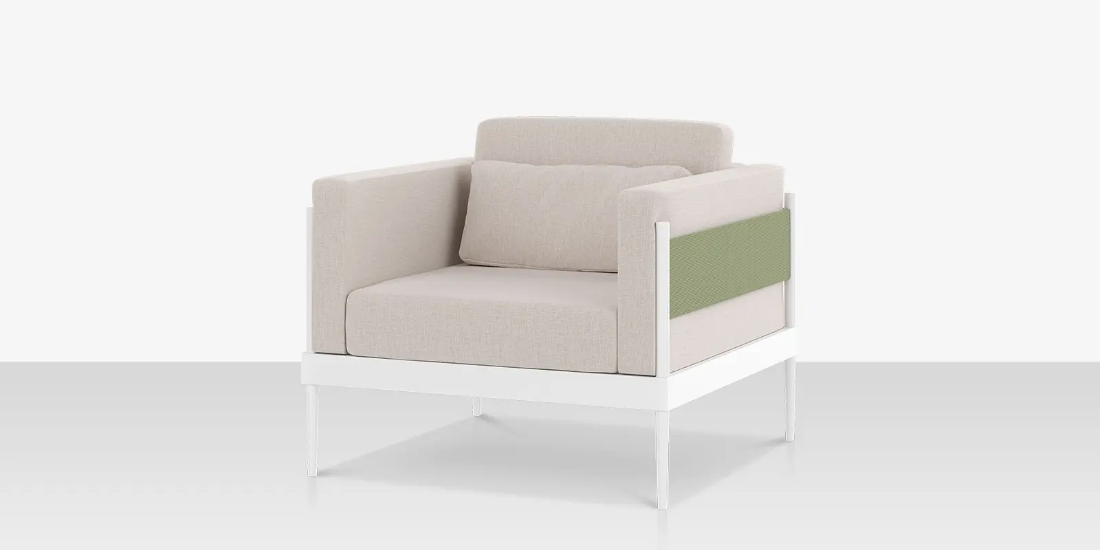 Oliver Club Chair - Pillow