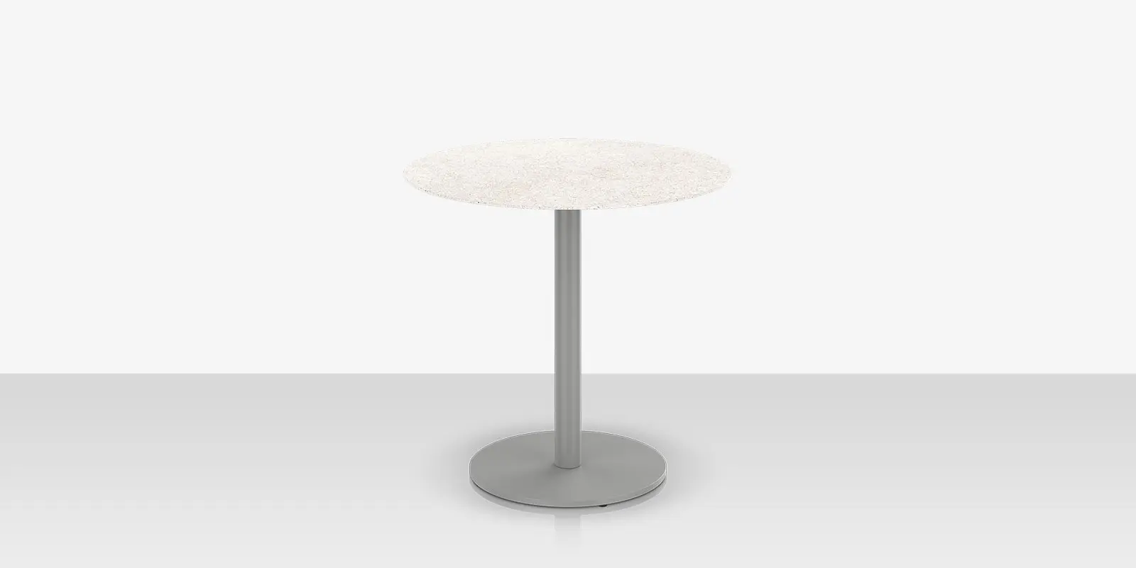 Oliver 30" Round Rimless Porcelain Dining Table Top