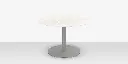 Oliver 46" Round Rimless Porcelain Dining Table Top
