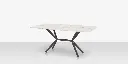Oliver Emerald Rimless Porcelain Dining Table - Small