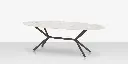 Oliver Oval Rimless Porcelain Dining Table