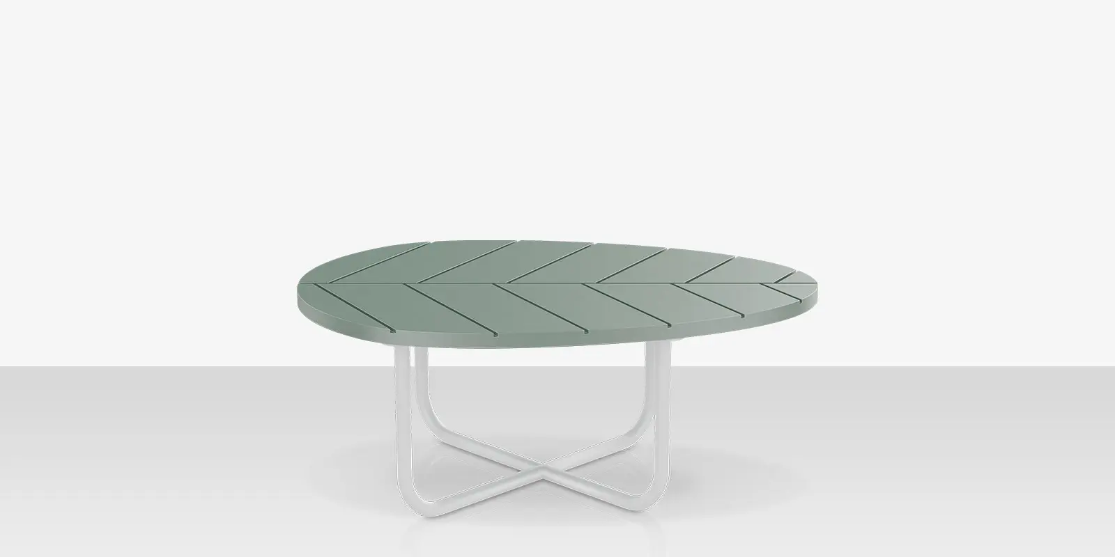 Organic Leaf Nesting Table - Small