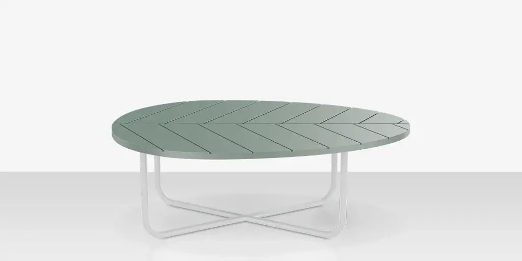 [SF-2039-427] Organic Leaf Nesting Table - Large