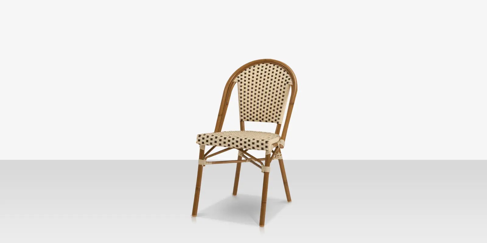 Paris Dining Side Chair - Cream & Chocolate