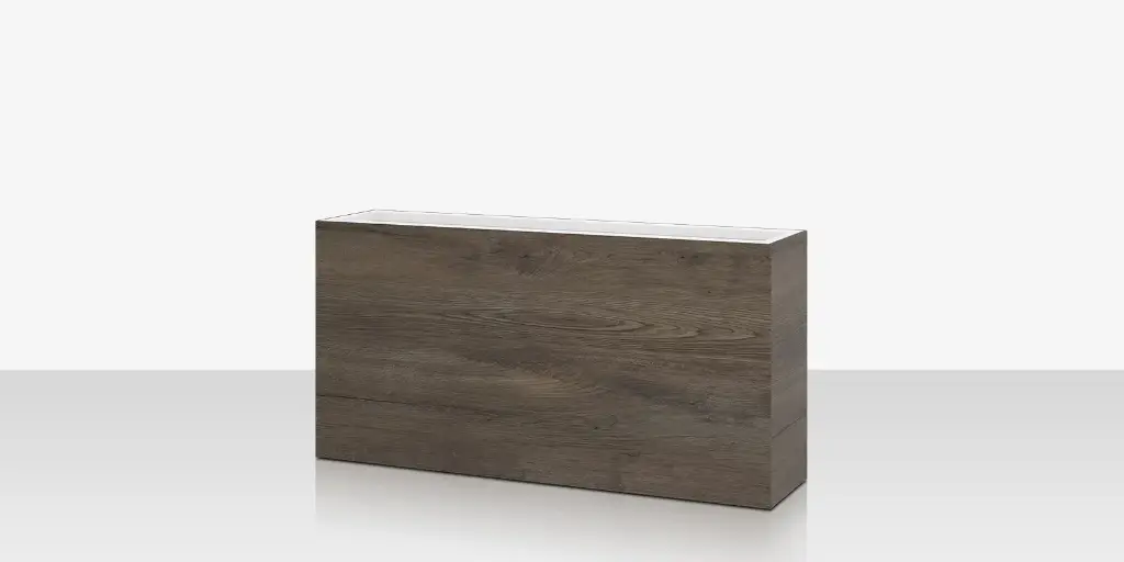 [SF-6003-785-PJT] Porcelain Planter - 48" x 12" x 24" - Jungla Teca