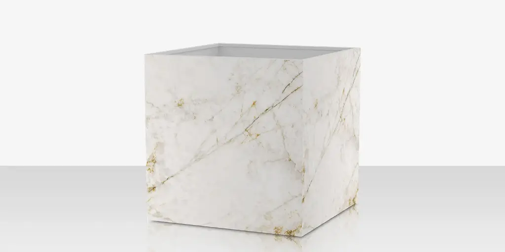 [SF-6003-786-PCR] Porcelain Planter - 48" x 48" x 48" - Cuarzo Reno