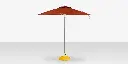Rio 8' Round Single Vented Umbrella