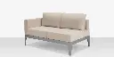 South Beach Left Arm Loveseat