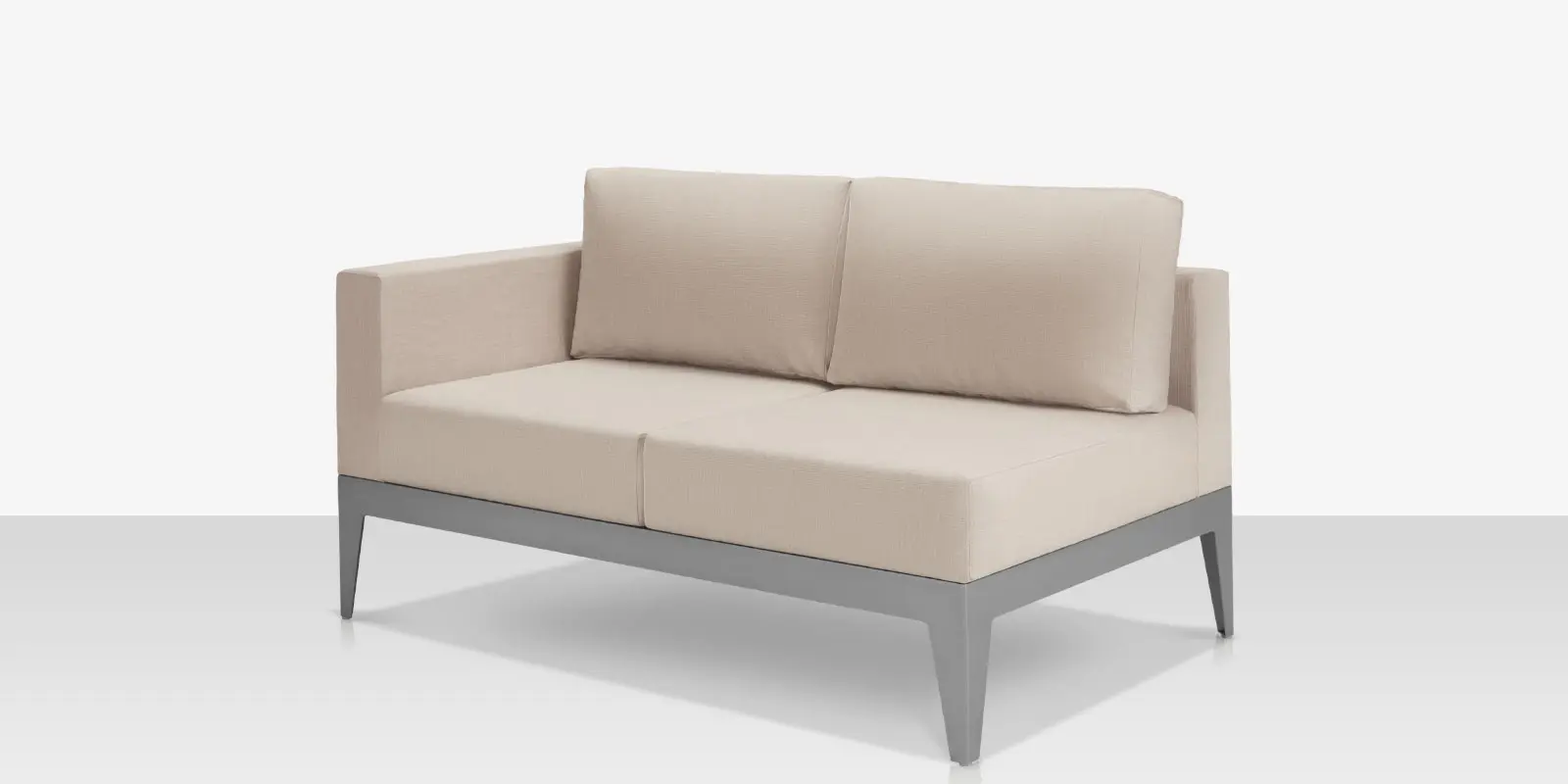 South Beach Left Arm Loveseat