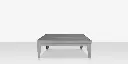 South Beach Small Square Coffee Table 