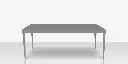 South Beach Rectangular Dining Table 72"
