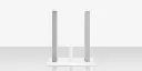 Verona Double Post Bar Pole