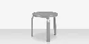 Atlantic Side Table (Round with Slatted Top)