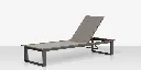 Bosca Armless Chaise  