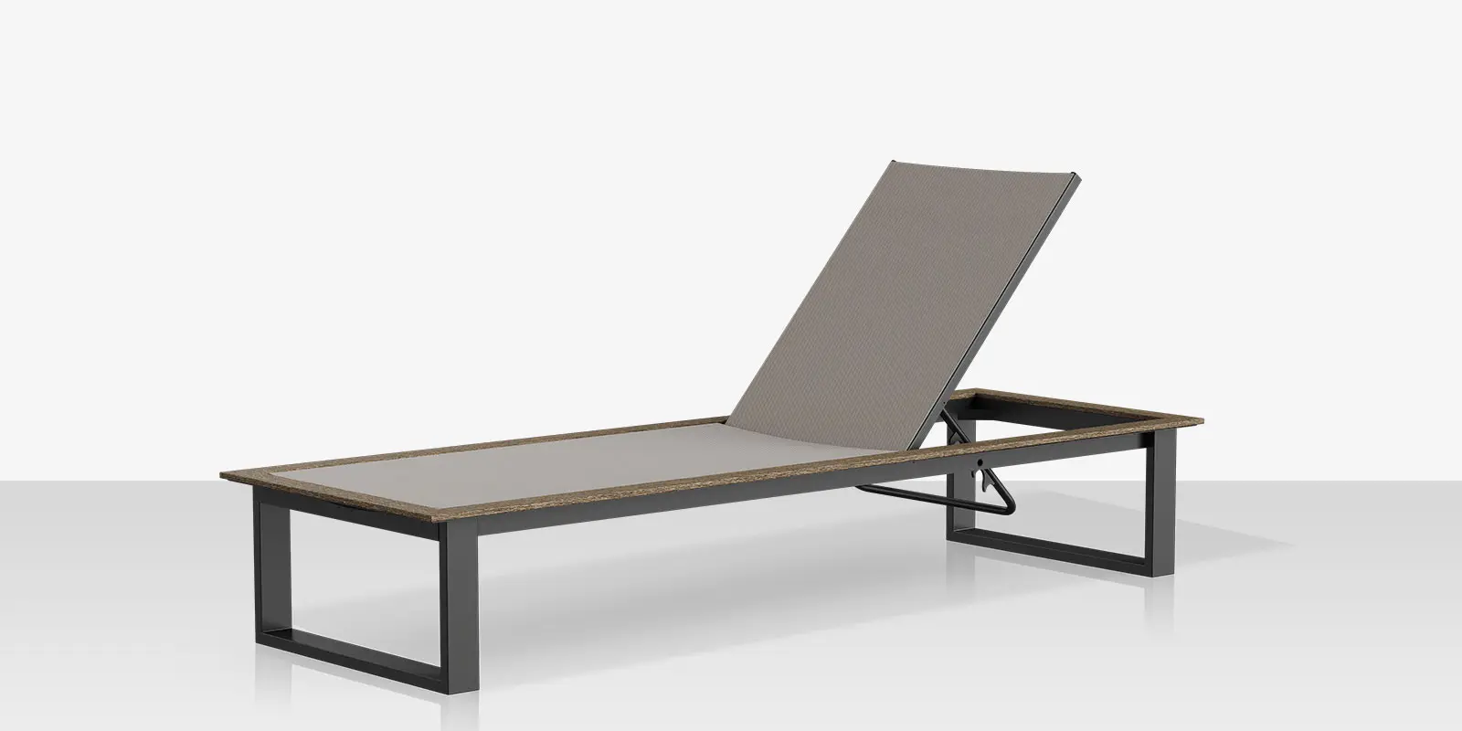 Bosca Armless Chaise  