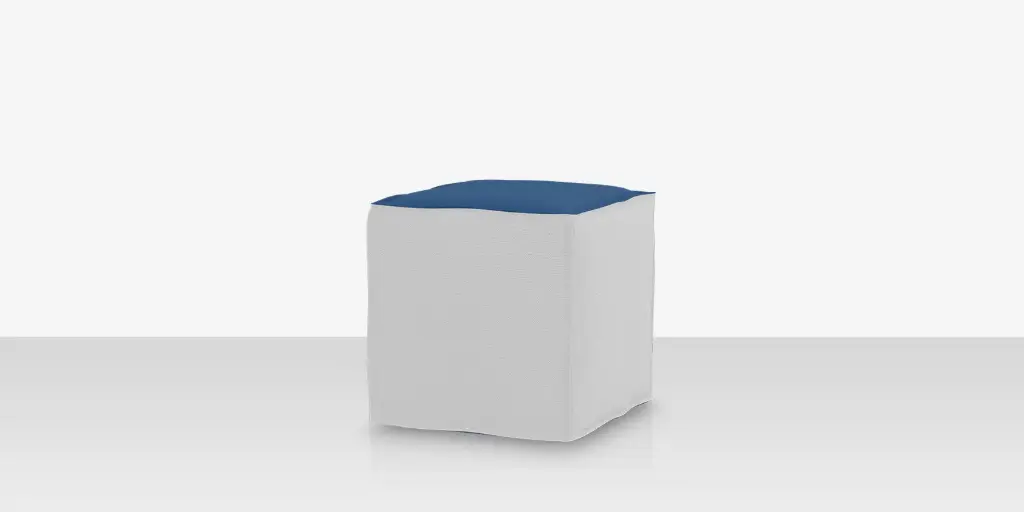 [SF- 3216-731] Casbah Small Pouf (Square) - 18" x 18"