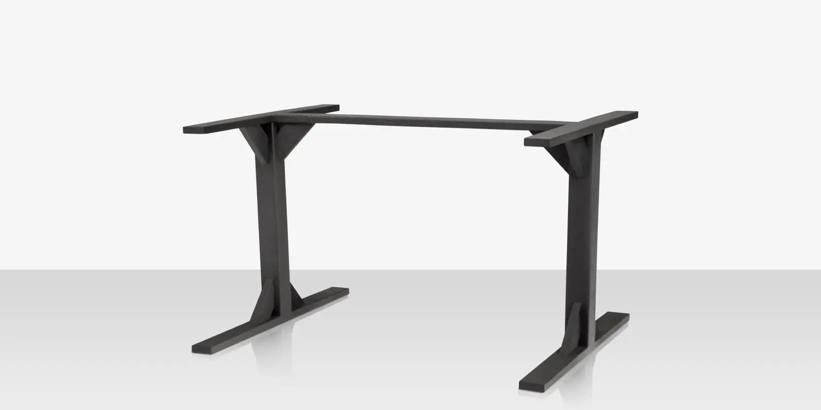 Contemporary T Style Dining Table Base