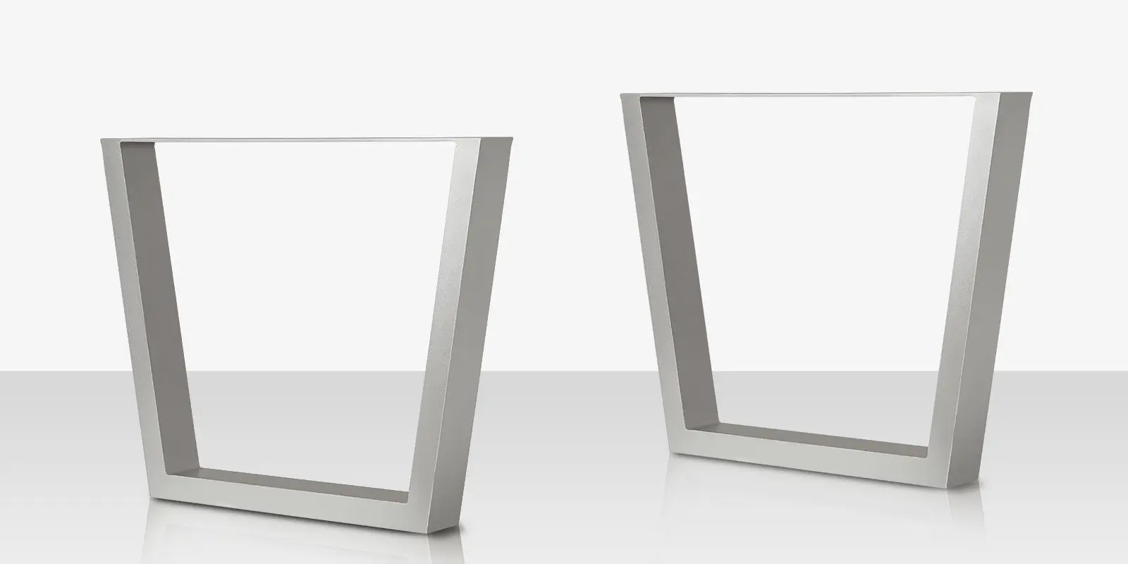 Contemporary U Style Dining Table Base