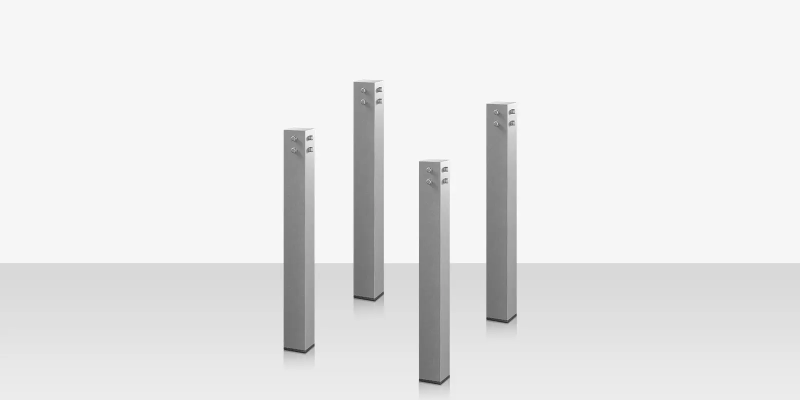 Contemporary Parson Style Dining Table Base