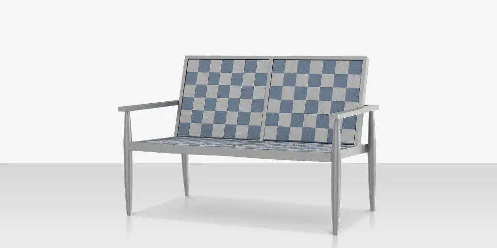 [SF-1027-102] Danish Loveseat