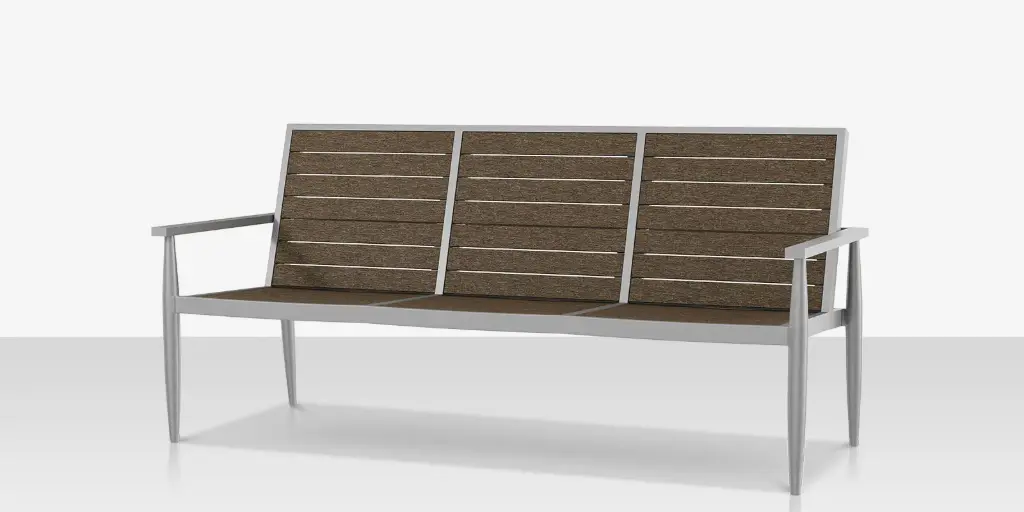 [SF-1027-103-SLA] Danish Sofa - Slatted