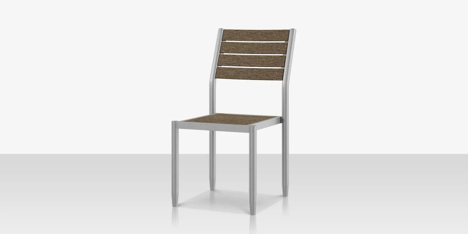 Danish Dining Side Chair - Slatted