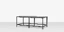 Delano Coffee Table Rectangular 
with Duraboard Top