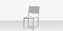 Fusion Dining Side Chair 
- Kessler Silver - Cloud Duo Sling