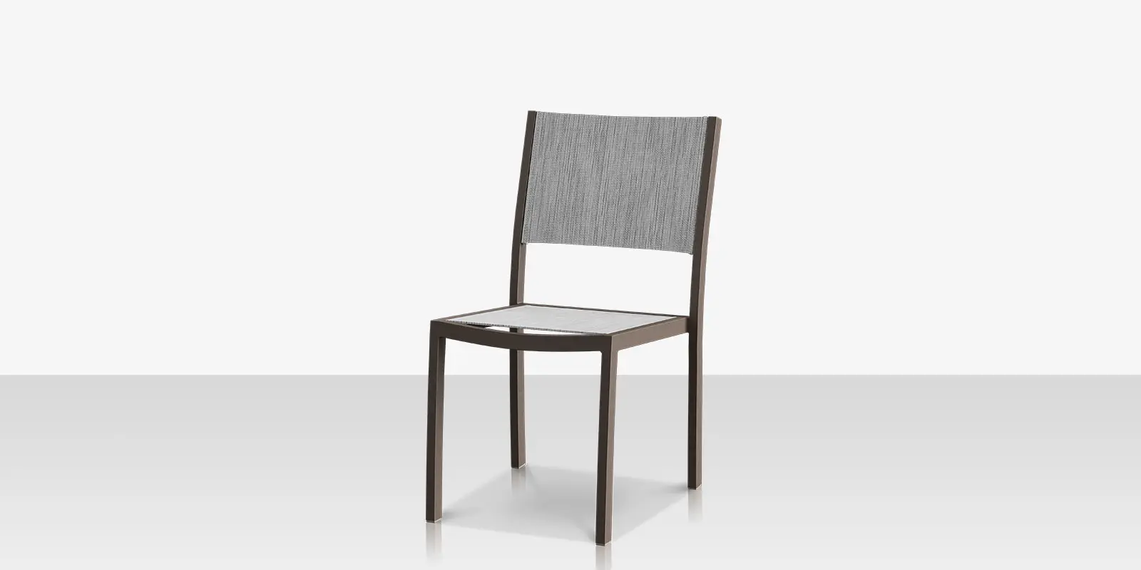 Fusion Dining Side Chair
- Tex Gray - Metallica Platinum Sling
