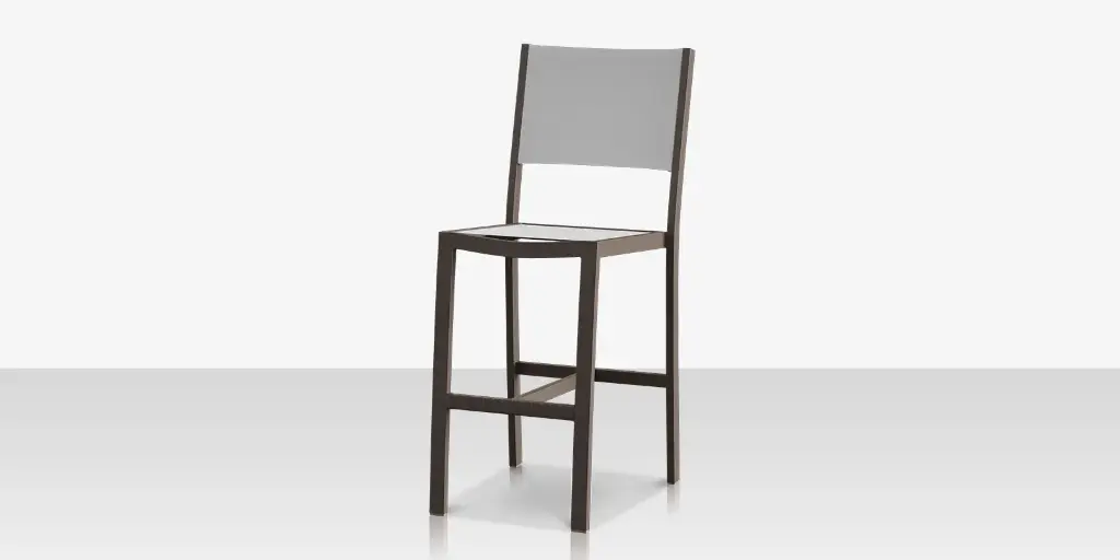 [SF-3001-172-TXG-CGR] Fusion Bar Side Chair - Tex Gray - Cloud Gray Sling