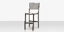 Fusion Bar Side Chair - Tex Gray - Cloud Duo Sling