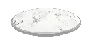 Iconic Porcelain Insert 49" Diameter Dining Table Top